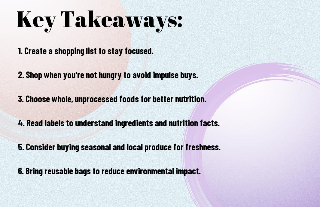 Best Practices for Mindful Grocery Shopping 2 best practices for mindful grocery shopping zki