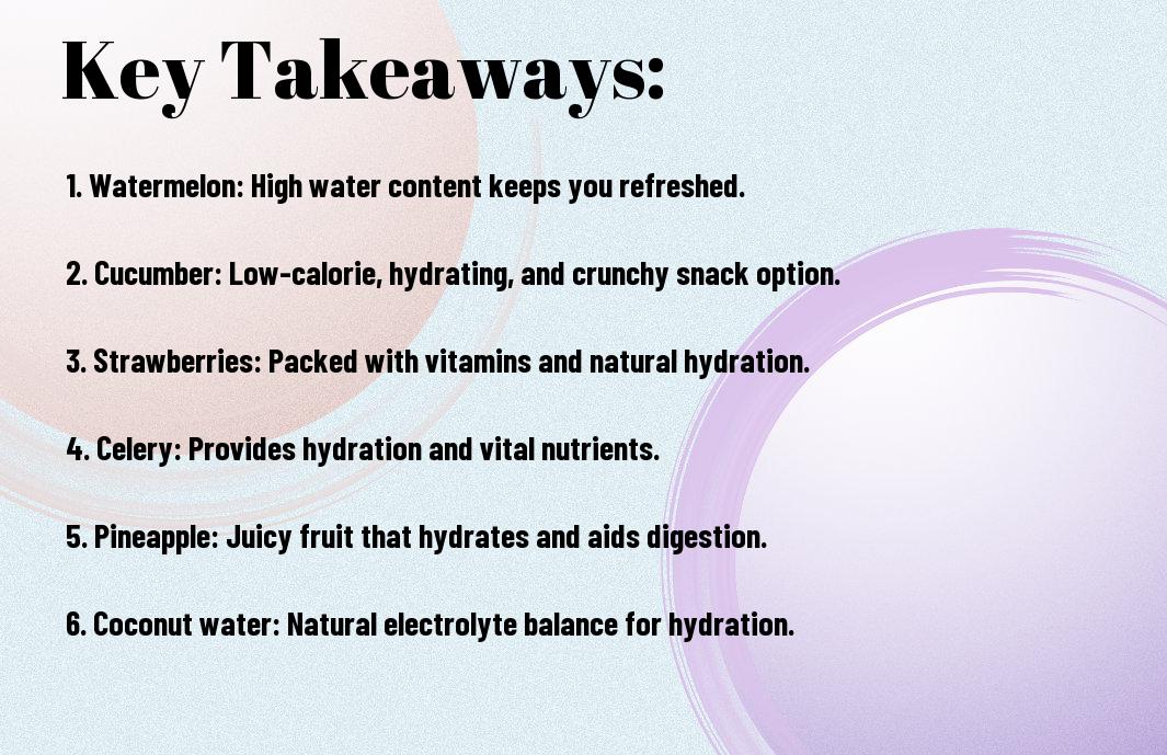 Document Library 253 the top hydrating foods for hot days iee